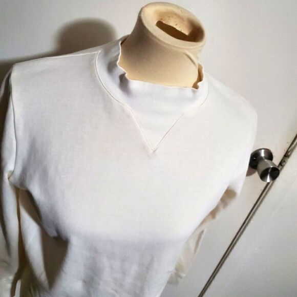 Miles by Madewell Cream Sweater Top Size Large - Picture 2 of 5
